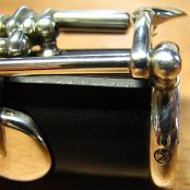 B-Foot, African Blackwood with Sterling SIlver keywork, Keycups are hand-made and soldered onto silver castings, Stainless steel rod-screws and blue steel needle springs, the Eb post is soldered onto the ferrul e which is held by locking screws