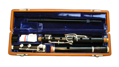 African Blackwood Flute with 9 keys