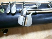 Roller Key fixed with wire to the Key-rod before soldering