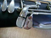 Roller Key now Nickel plated and properly installed with Pad and key-corks