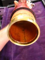 The brass ring is then turned to the correct diameter